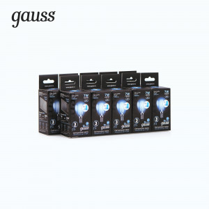 Gauss Filament Шар Globe E14 7W 4100K step dimmable 105801207-S