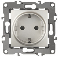 ЭРА 12 мех. роз. СУ 1 мест. 16А земля, шторки, перламутр, автоклеммы 12-2102-15 3941