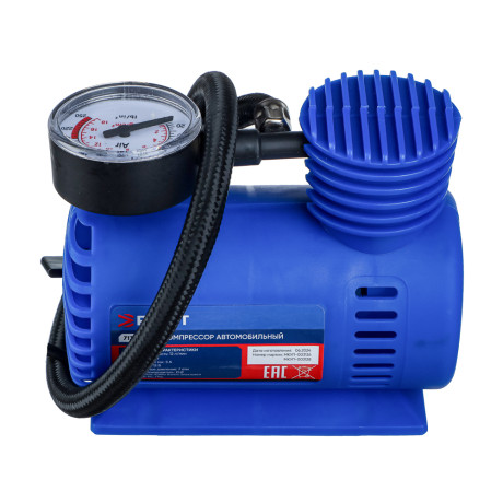 РОКОТ Компрессор автомобильный, 12 л/мин, 60 Вт, провод 2,7 м+ переходники