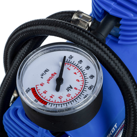 РОКОТ Компрессор автомобильный, 12 л/мин, 60 Вт, провод 2,7 м+ переходники