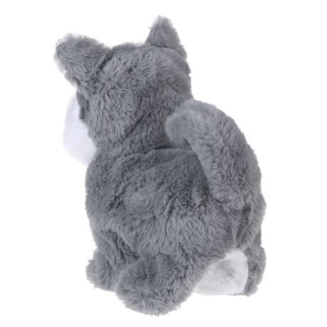 ИГРОЛЕНД Питомец интерактивный "Пушистя", PP, полиэстер, 16-20см, движение, звук, 2хАА,  4 дизайна