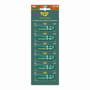 Э/п CRAZYPOWER LR6/316 BL6  отрезной блистер (6/60/360)
