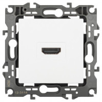 ЭРА 12 мех. роз. HDMI СУ белый матовый 12-3114-01М