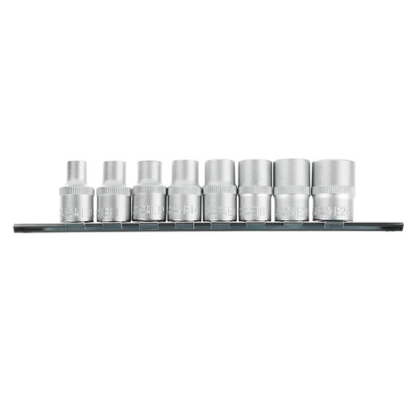 ЕРМАК Набор головок, 8 предм., "TORX" 1/2" E10-E11-E12-E14-E16-E18-E20-E24