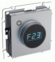 IEK BRITE мех. термостата (терморегулятор) электрон., инд. ТС10-1-БрС сталь BR-RT11-K46