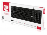 Клавиатура проводная Smartbuy ONE 115 черная (SBK-115-K)/20