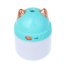 LEBEN Увлажнитель воздуха Котик, 220мл, подсветка, 11x8x8см, питание 5В/0.4А от USB, 2Вт