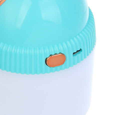 LEBEN Увлажнитель воздуха Котик, 220мл, подсветка, 11x8x8см, питание 5В/0.4А от USB, 2Вт