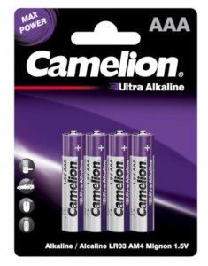 Э/п Camelion Ultra Alkaline LR03/286  BL4