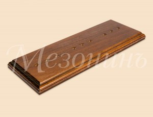 МЕЗОНИНЪ Подложка дерев. 3 мест. "Престиж", темный дуб GE70718-26