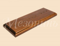 МЕЗОНИНЪ Подложка дерев. 3 мест. &quot;Престиж&quot;, темный дуб GE70718-26