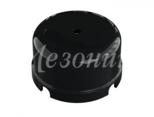 МЕЗОНИНЪ РЕТРО УСАДЬБА коробка распред. 80х40мм ОУ ABS-пластик  ЧЕРНЫЙ  GE30236-05