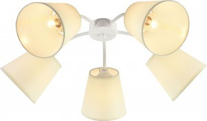 Rivoli Люстра 9162-305 Aimee 5xЕ27 60W 600x600x200 59972