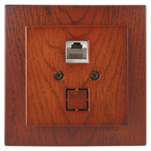 Nilson TOURAN  роз. компьют. СУ 1 мест. черешня (RJ45, кат. 5е) 24261044