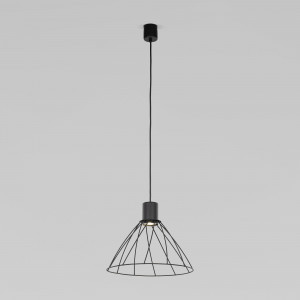 TK Lighting св-к подвесной 1х10W 295х295х1650 пластик черный Modesto 10160 a068665