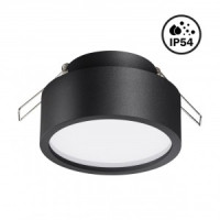 NOVOTECH 358904 SPOT NT22 295 черн. встр. влагозащищенный св-к IP54 LED 4000K 10W 220V MAY