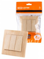 TDM Лама выкл. СУ 3 кл. 10А сосна SQ1815-0303