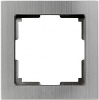 Smartbuy Нептун Рамка 1-местная пластик серый никель (SBE-06gn-Metal-FR-1)