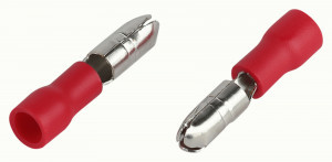 ЭРА наконечник разъем-штекер (папа) РшИп 1.25-4 красный  (уп.50шт, цена за уп) 63375