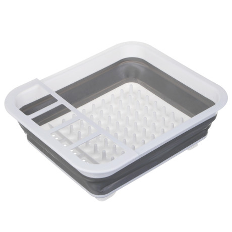 Сушилка для посуды, складная тм VETTA, пластик, силикон, 36x12х31см