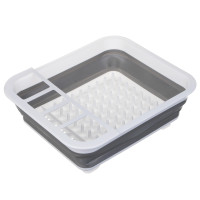 Сушилка для посуды, складная тм VETTA, пластик, силикон, 36x12х31см