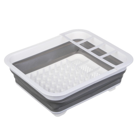 Сушилка для посуды, складная тм VETTA, пластик, силикон, 36x12х31см