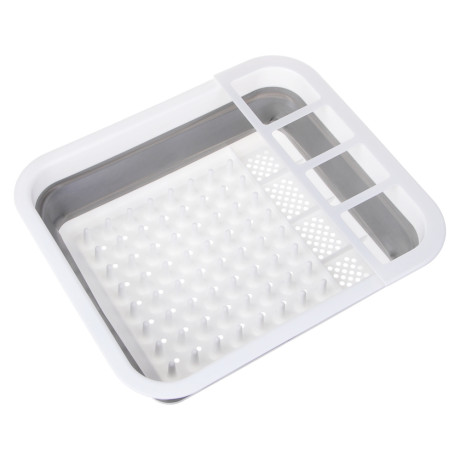 Сушилка для посуды, складная тм VETTA, пластик, силикон, 36x12х31см