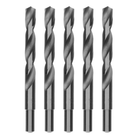 Сверло по металлу, 15.5 мм, полированное, HSS, 5 шт, цилиндрический хвостовик Matrix