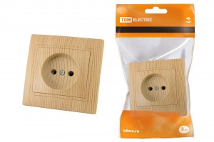 TDM Таймыр роз. СУ 1 мест. 10А сосна (керам. осн.) (10!) SQ1814-0211