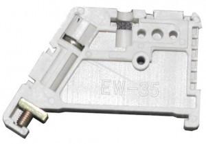 EKF Зажим на дин-рейку пластиковый EW  ahdw-ew