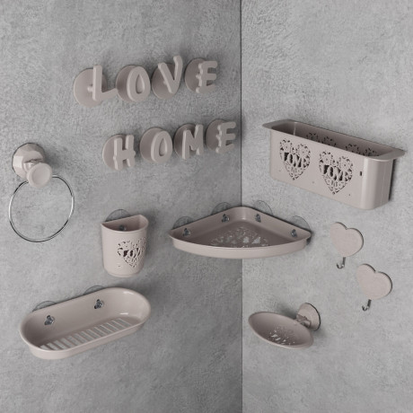 VETTA Love Держатель для полотенца с вакуумным креплением, 2 цвета