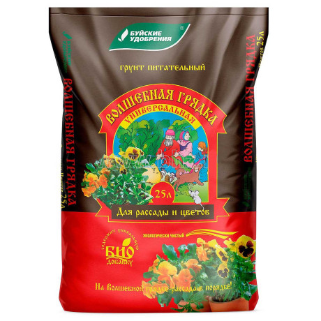Грунт Волшебная грядка 25л Универсал БХЗ х60