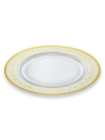 Тарелка десертная Империя 19см фарфор (кратность 6шт!!!) МФК MFK07562