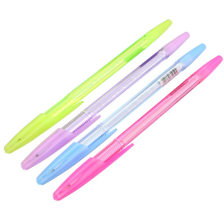 Ручка шариковая Erich Krause синяя R-301 "Спринг Стик", наконечник 0,7 мм, 31059