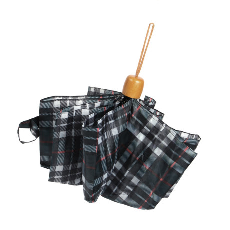 Зонт универсальный, механика, сплав, пластик, полиэстер, 55см, 8 спиц, 6 цветов