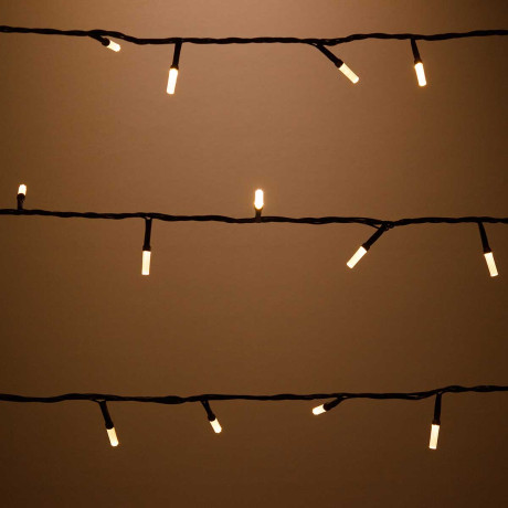 Гирлянда LED LLN-11 100л черн.провод Т.БЕЛЫЙ длина 9м (100)