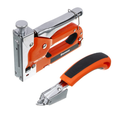 ЕРМАК Набор, степлер + антистеплер + 5000 скоб.