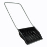 Скрепер-движок для снега, 710х530мм, пластик. ковш, оцинк. планка, метал.ручка с п/о