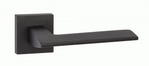 Ручка дверная компл.квадрат.основ. PUERTO Ночиата черный INAL 531-03 B