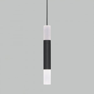 Eurosvet св-к подвесной св/д 306lm 40х0х1620 металл черный Axel 50210/1 LED a054205