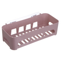 VETTA Classic Полка настенная прямоугольная (глубокая), пластик, 26x10,5x6,5 см, пудровый