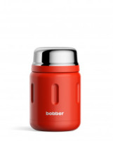 Термос BOBBER Jerrycan широк.горло 0,7л склад. ложка, красный