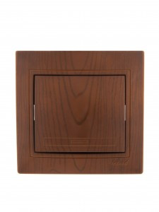 Lezard Мира выкл. СУ 1 кл. 10А сосна (корпус PC) 701-0801-100