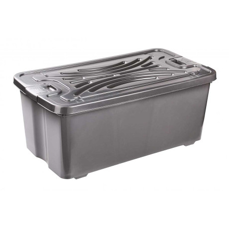Контейнер 75л прямоугольный с крышкой БШ7359 х3