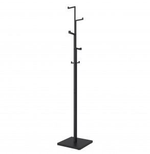 Вешалка напол. (стойка) Торонто 1, h=180см, шир.=33см, крючок до 5кг, (черный) ВНПТ1Ч под заказ ЗМИ