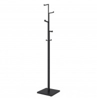Вешалка напол. (стойка) Торонто 1, h=180см, шир.=33см, крючок до 5кг, (черный) ВНПТ1Ч под заказ ЗМИ