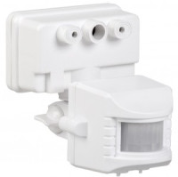 IEK датчик движения ИК ДД 019 1100Вт, 120град., 12м, белый IP44 LDD13-019-1100-001