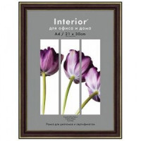 Фоторамка Interior Office пластик 2 серия 288/ 21х30 карельская берёза 30650
