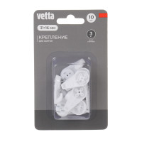 Крючки настенные для крепление рамок и картин тм VETTA 10шт, 31x16мм