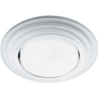 Feron св-к встр. GX53 CD5023 круг подсветка св/д 4K прозрач. хром стекло 125(85)х25 40522